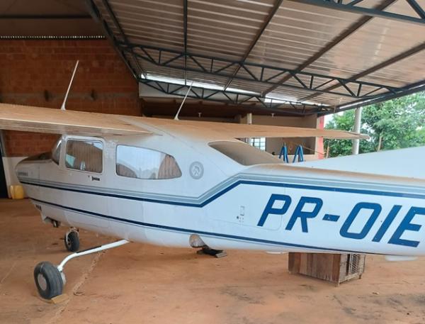 Nova Ubiratã: Avião roubado de chácara valia mais de R$ 1,1 milhão e seria leiloado no dia do crime